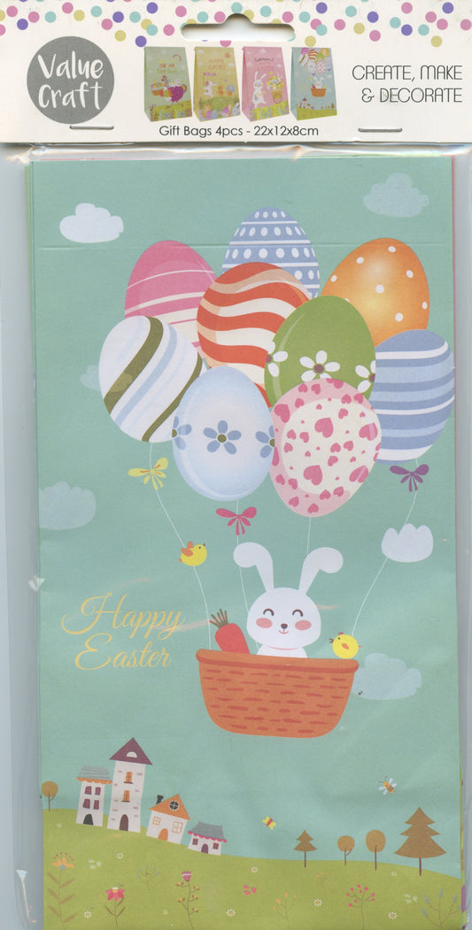 Happy Easter Bags - 4 pk