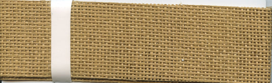 Woven Paper Ribbon - 60mm x 2m - Brown (Kraft)