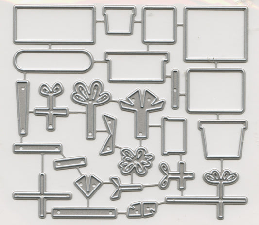 Metal Dies - Presents with Ribbons and Bows