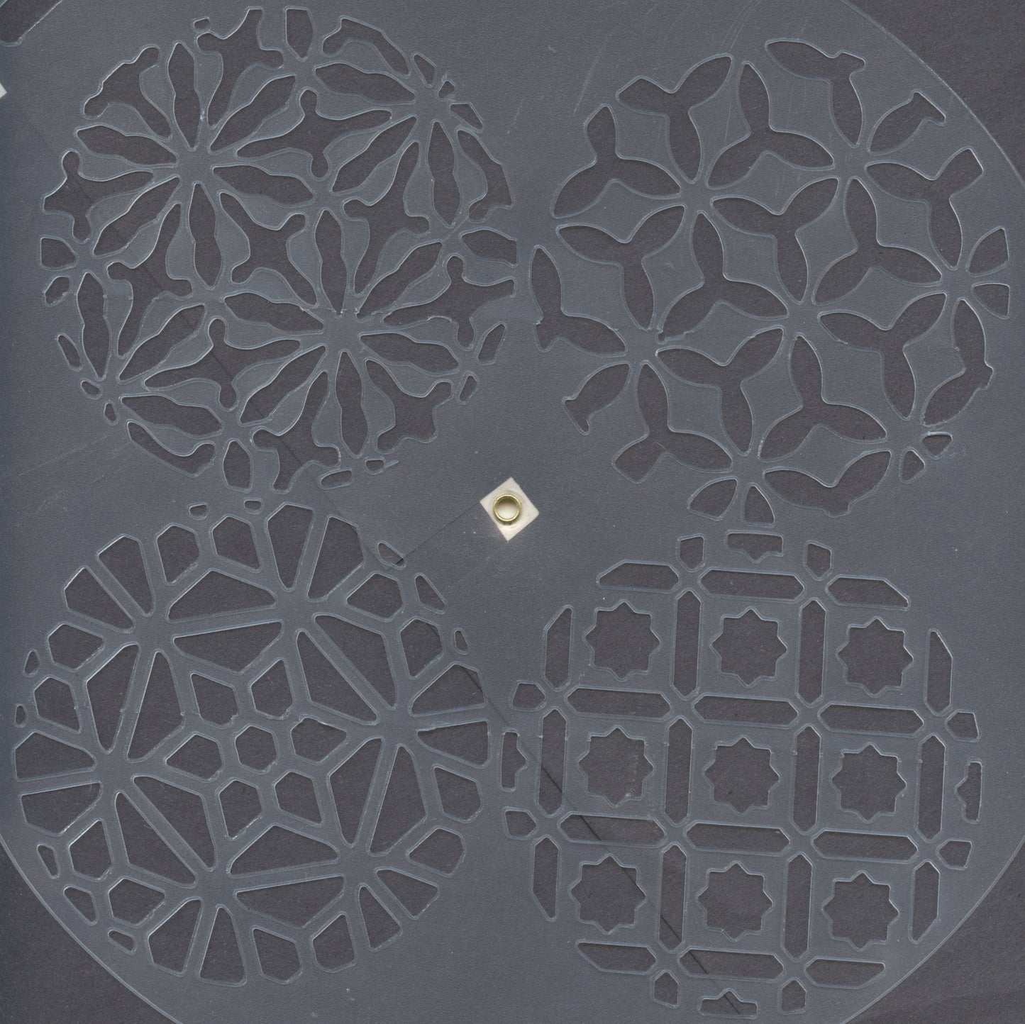 Craft Wheel Stencil - 4 Designs - Wheel #3