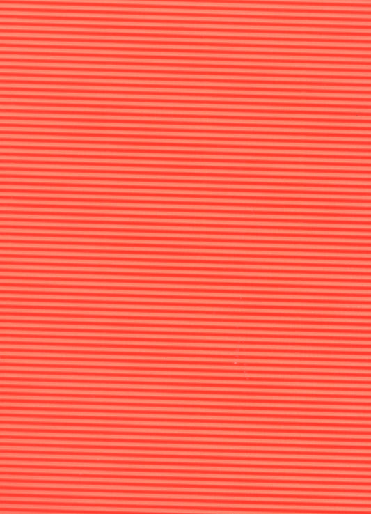 Corrugated A4 Card - Fluro Orange - 4 pack
