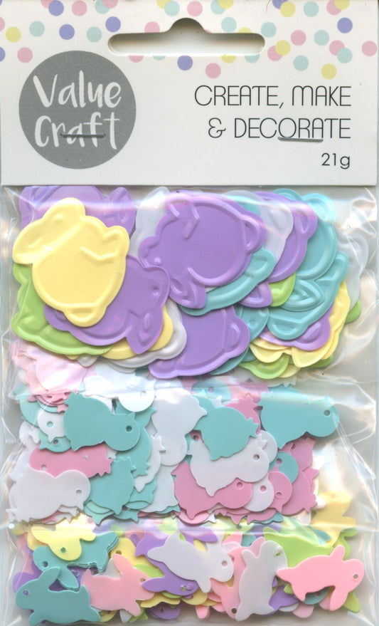 Easter Scatters - Bunnies/Chicks - 21g - Pastel