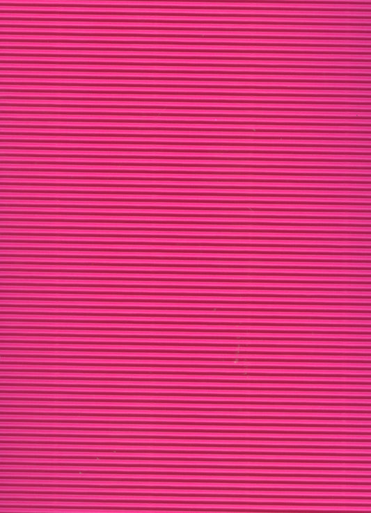 Corrugated A4 Card - Fluro Pink - 4 pack