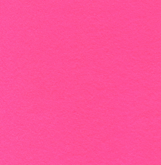Soft Felt - Square 3 pieces - Flamingo Pink - 15cm x 15cm