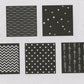 Art Deco Stencil Set - Set #1 - 5 sheets - 15x15cm