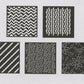 Art Deco Stencil Set - Set #4 - 5 sheets - 15x15cm