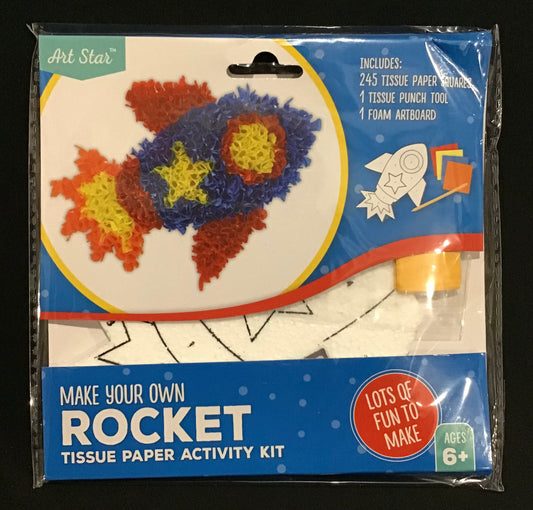 Tissue Paper Activity Kit - Rocket