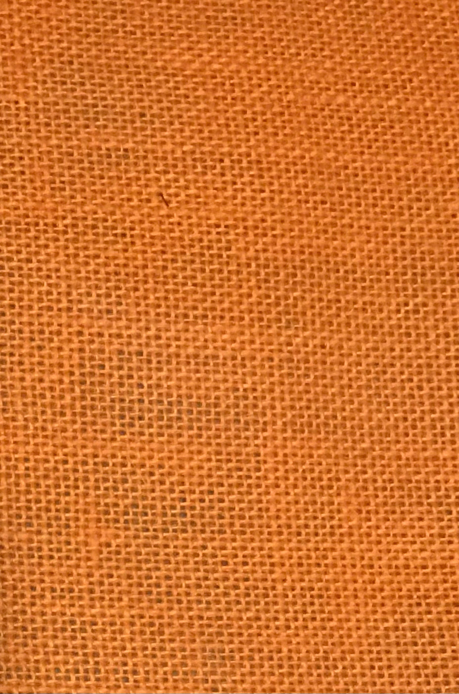 Craft Material - Hessian - 30x30cm - One Piece Orange