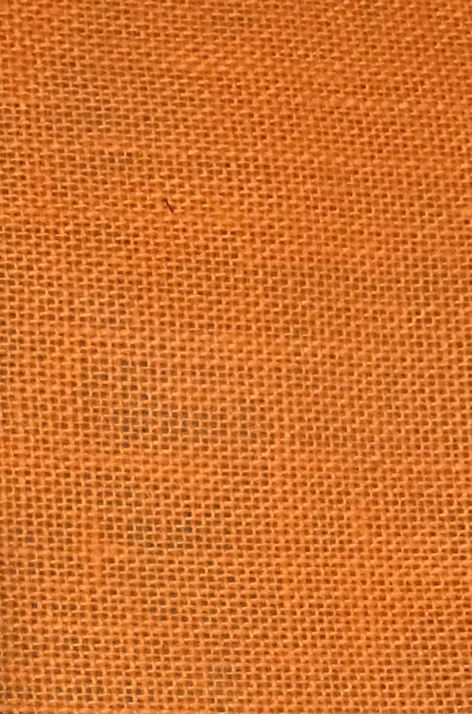 Craft Material - Hessian - 30x30cm - One Piece Orange