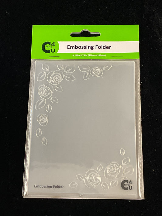 Embossing Folder - Roses - One Folder