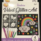 Velvet Glitter Art - Rainbow - 4 pack