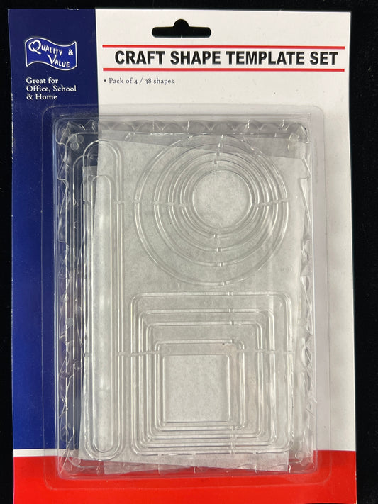 Craft Shape Template Set