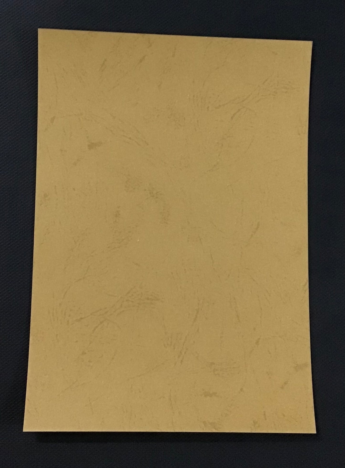Leather Grain Card - Caramel - 10 pack