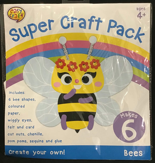 Super Craft Pack - Bees - Makes 6