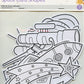 Space Card Shapes - 12pk