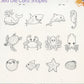 Sea Life Card Shapes - 12pk