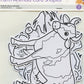 Farm Animals Card Shapes - 12pk