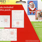 Colour In - Christmas Photo Cards -3 Designs -12 Cards