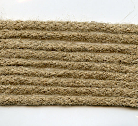 Burlap Trim - Natural 5mm Diameter - 2m
