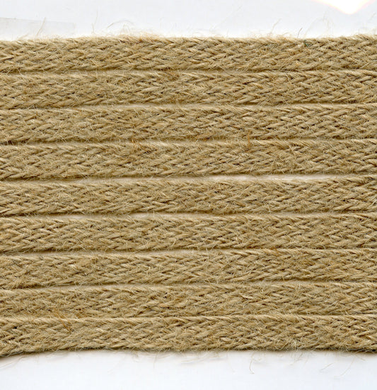 Burlap Trim - Natural - Small Zigzag Look - Width 8mm - 2m