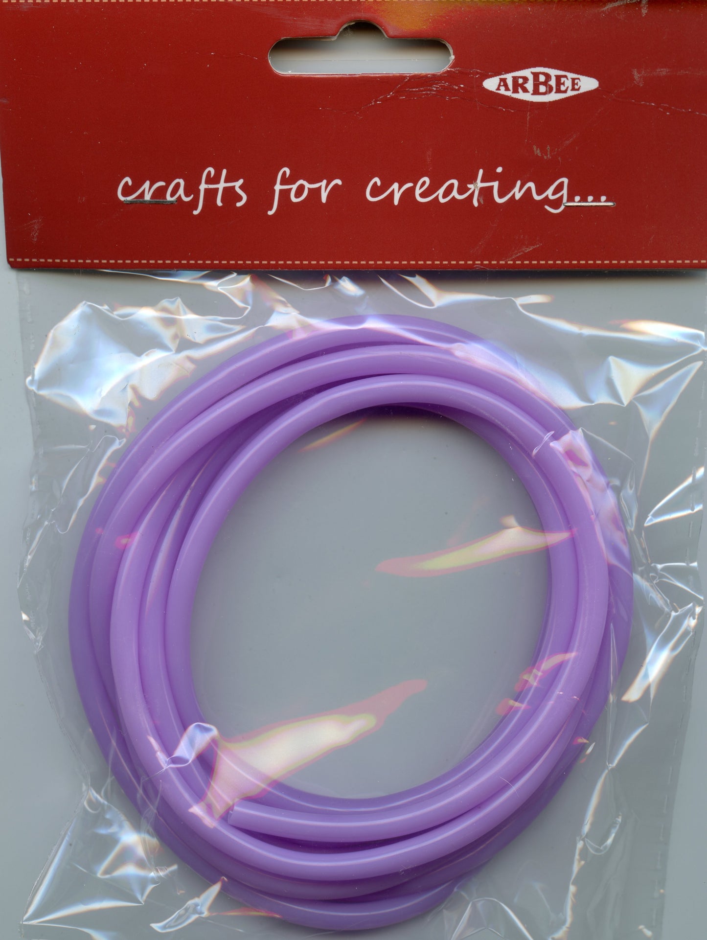 Plastic Tubing - Lilac - 4mm - 2m