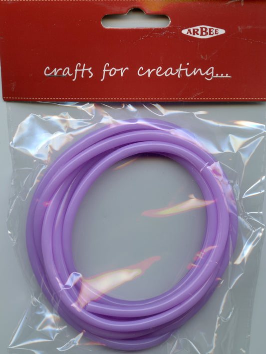 Plastic Tubing - Lilac - 4mm - 2m