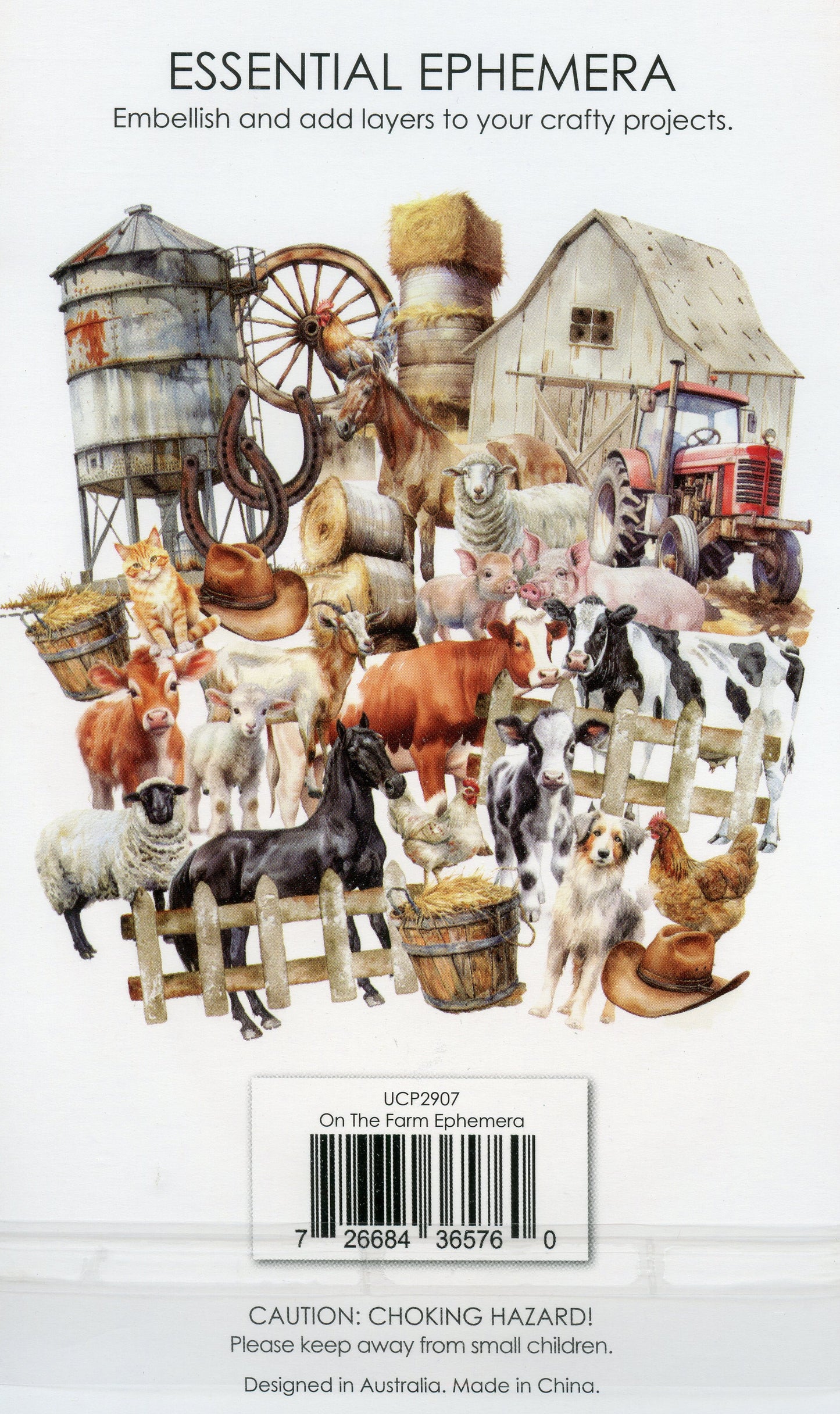 Creative Cut Outs - On the Farm Ephemera