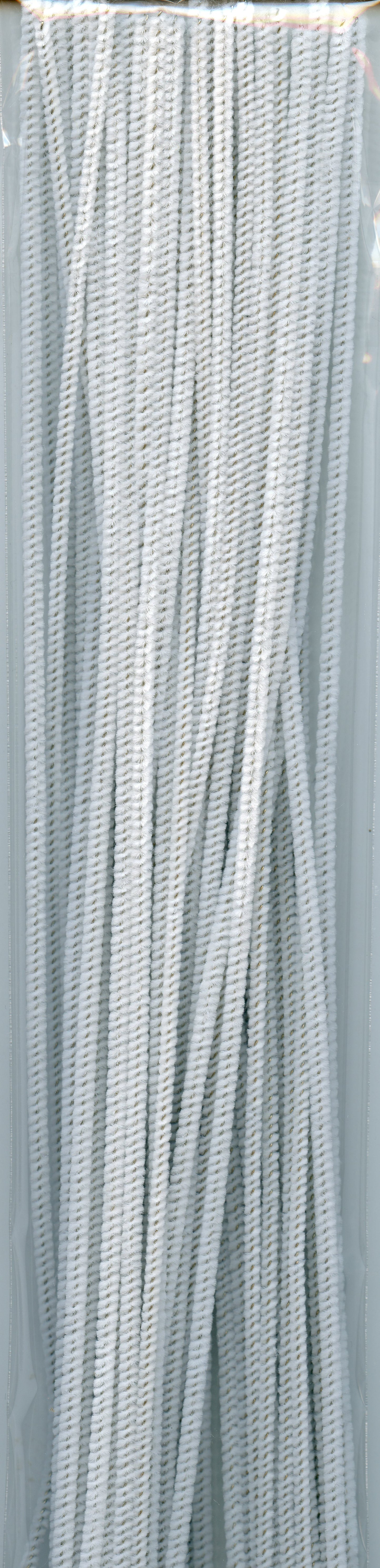 Pipe Cleaners - White 3mm - Pack of 50