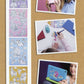 DIY -Colour In Stickers -Princess/Mermaids/Unicorns/Llamas -4 Sheets