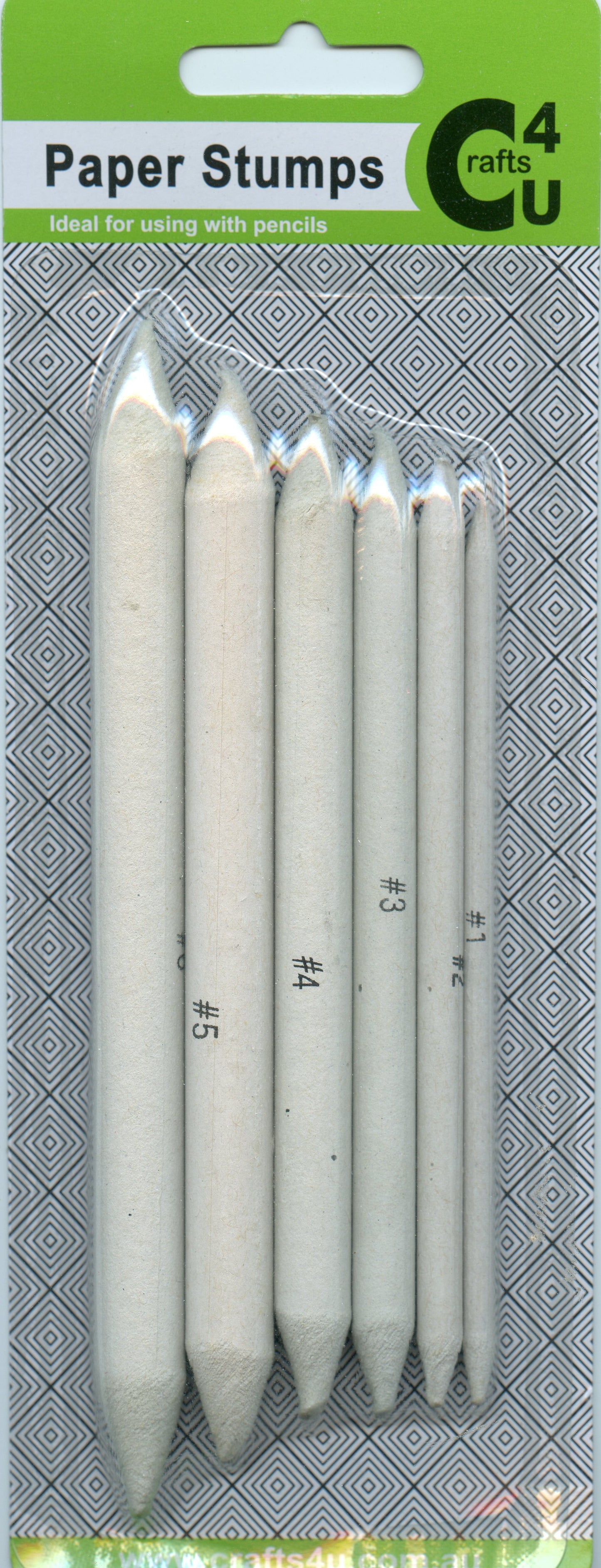 Paper Stumps - 6 Pcs
