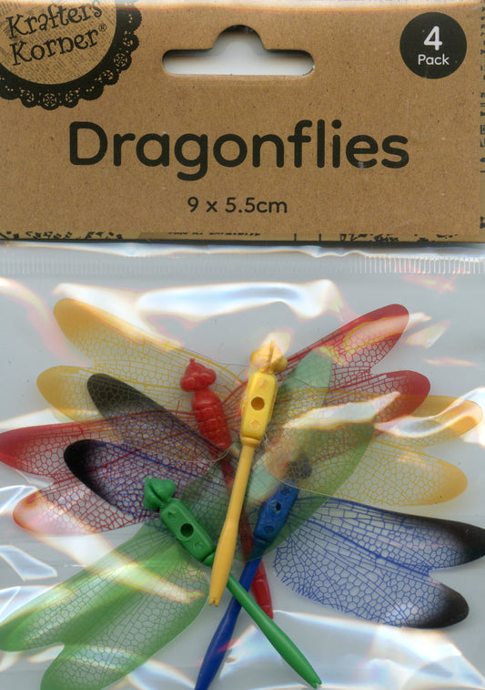 Dragonflies - 4pk