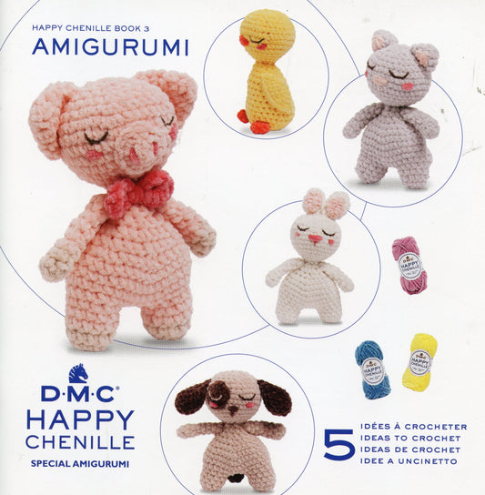 Amigurumi - 5 Ideas Happy Chenille Book 3 - Little Friends