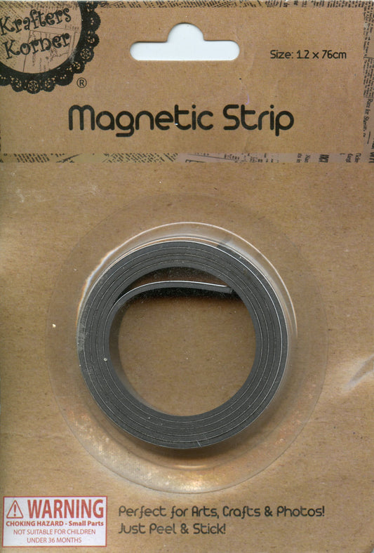 Adhesive Magnetic Strip -1.2cm x 76cm