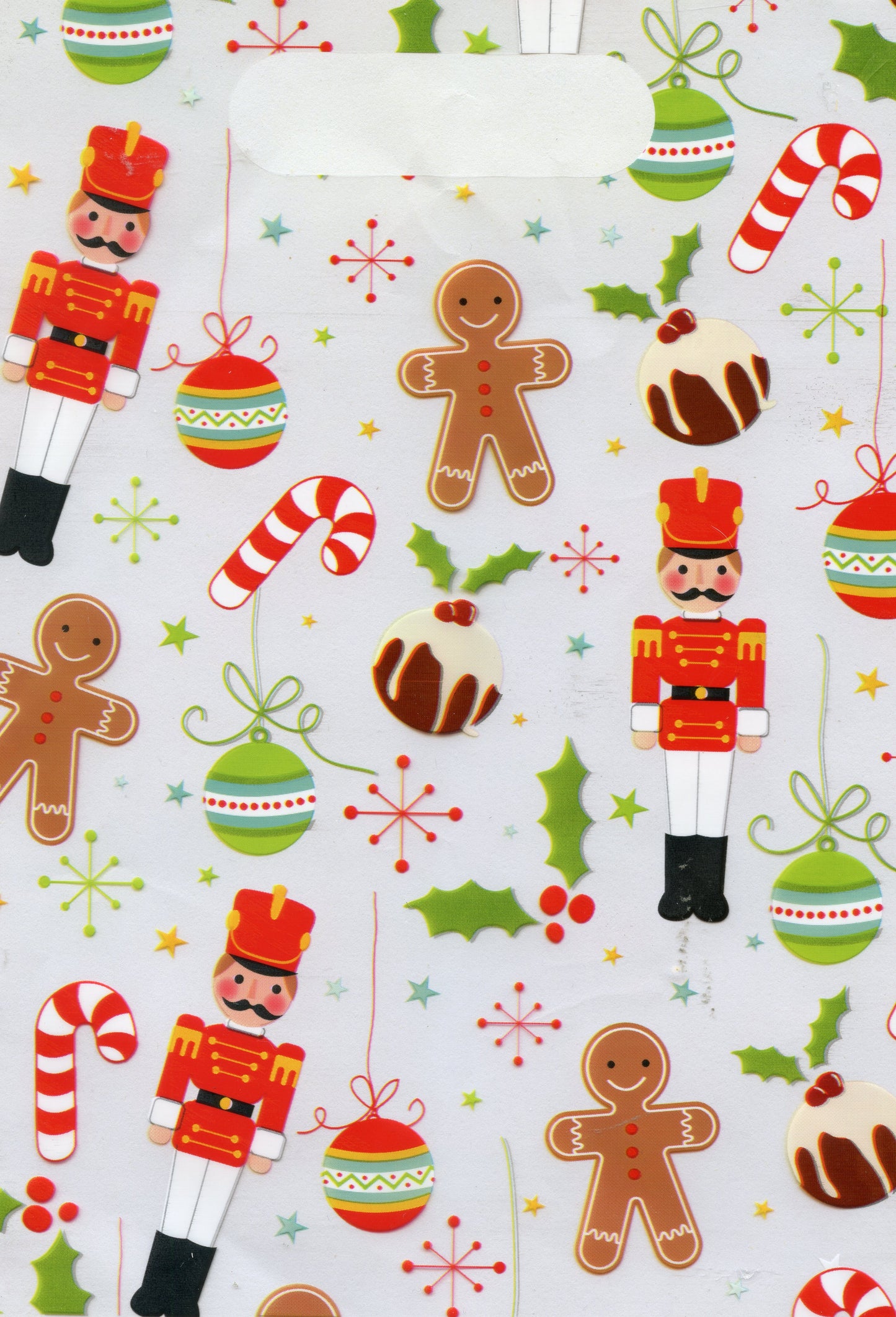 Christmas Cellophane Treat Bags - Christmas Theme 20 pack