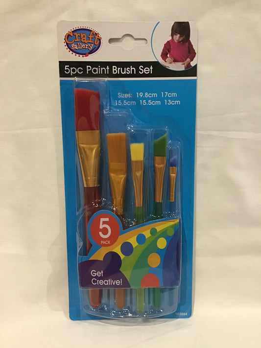 Paint Brush Set - 5pc