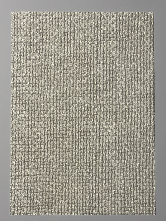 Specialty Embossed Paper x 3 - A4 Weave Design - White