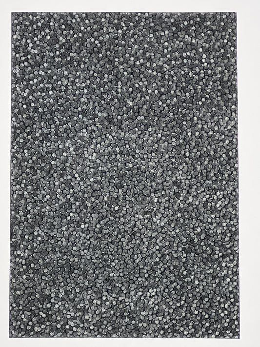 Specialty Paper 3x Handmade A4 Black Pearl Peeble Embossed Paper