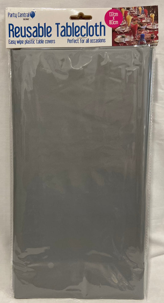 Reusable Tablecloth - Grey - 137 x 183cm