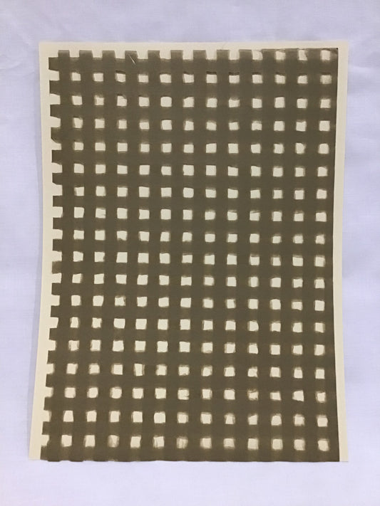 Specialty Paper 1x A4 Lattice Mulberry Paper - Natural