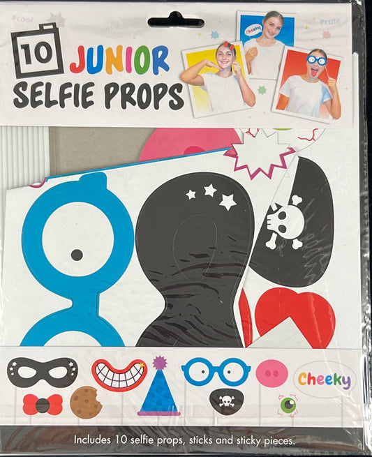 Junior Selfie Props - 10 pack