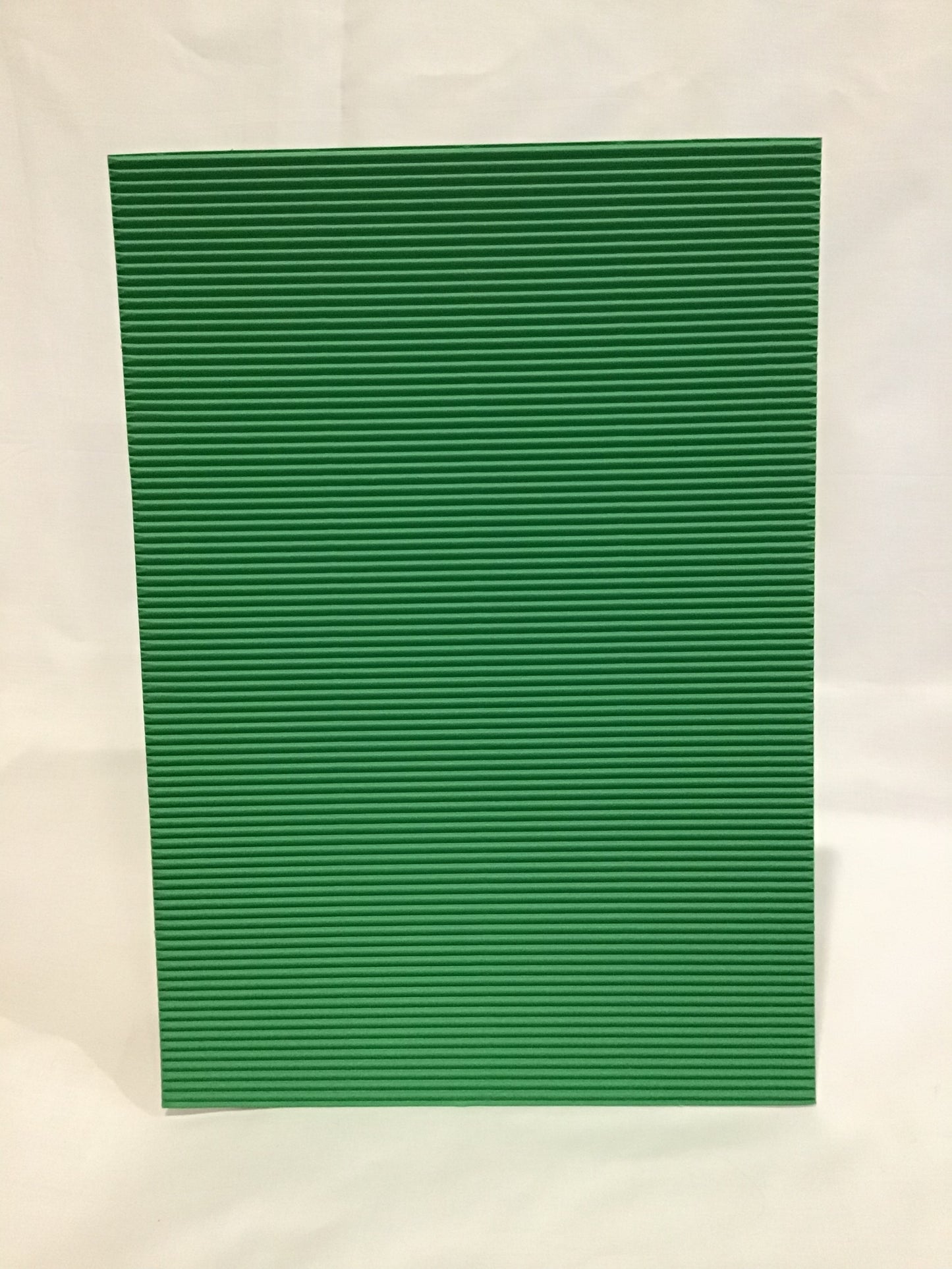 Corrugated A4 Card - Self Adhesive - Green - 1 sheet