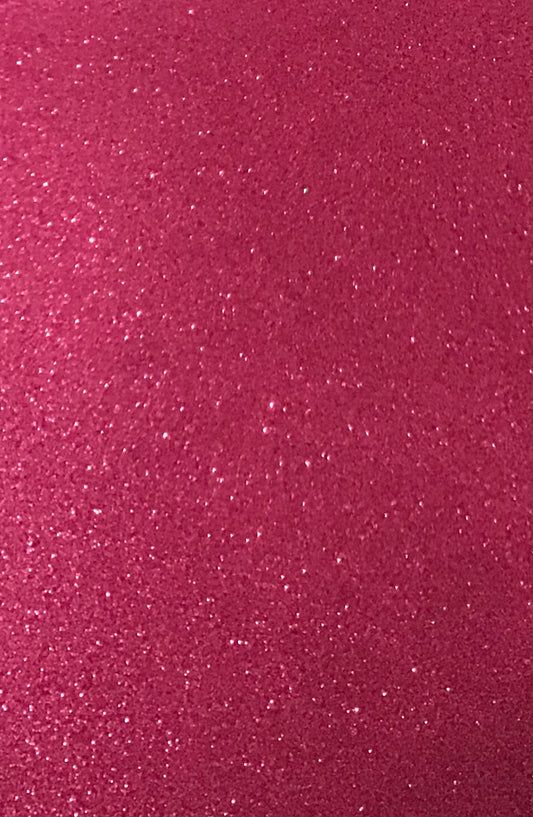 Craft Foam Glitter Hot Pink - Size Approx 30 x 20cm - Thickness Approx 1.5mm