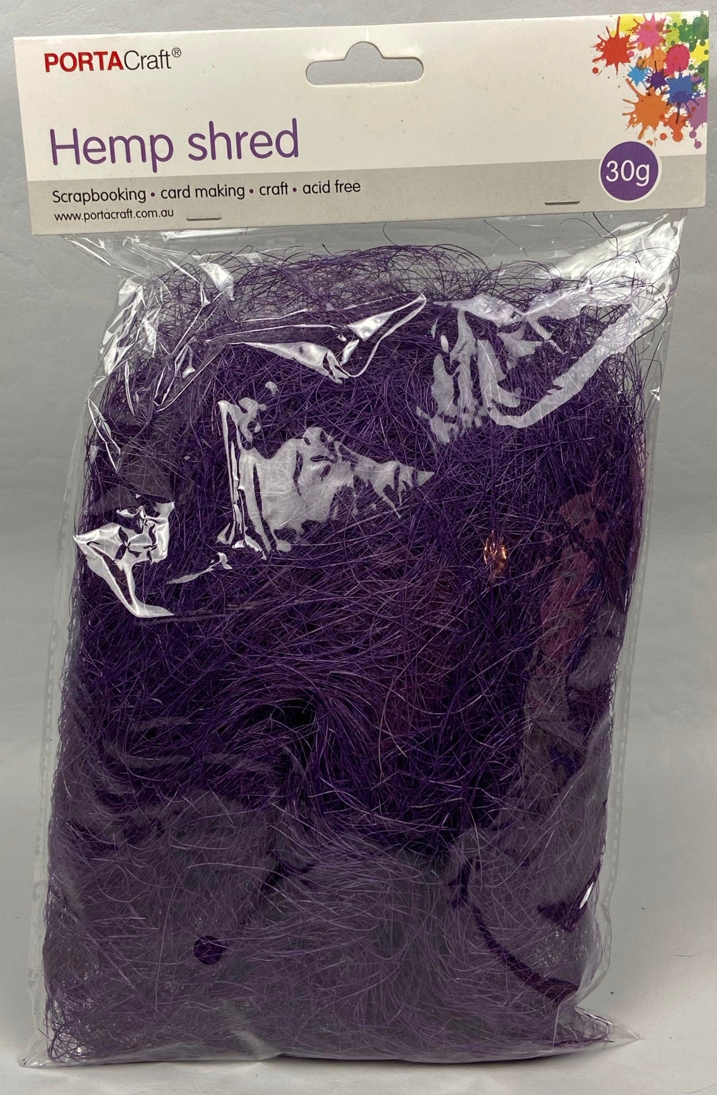 Hemp Shred - 30g - Purple