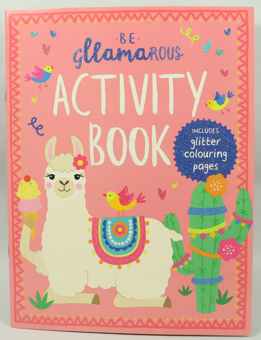 Activity Book - Be Glamorous - 24 pages - Size 27.5cm x 21cm