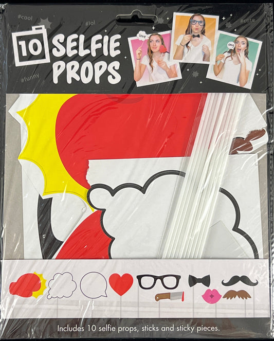Selfie Props - 10 pack