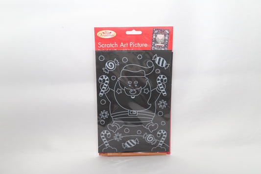 It’s Christmas - Scratch Art #1 - Pk 4 - Scratch Tool
