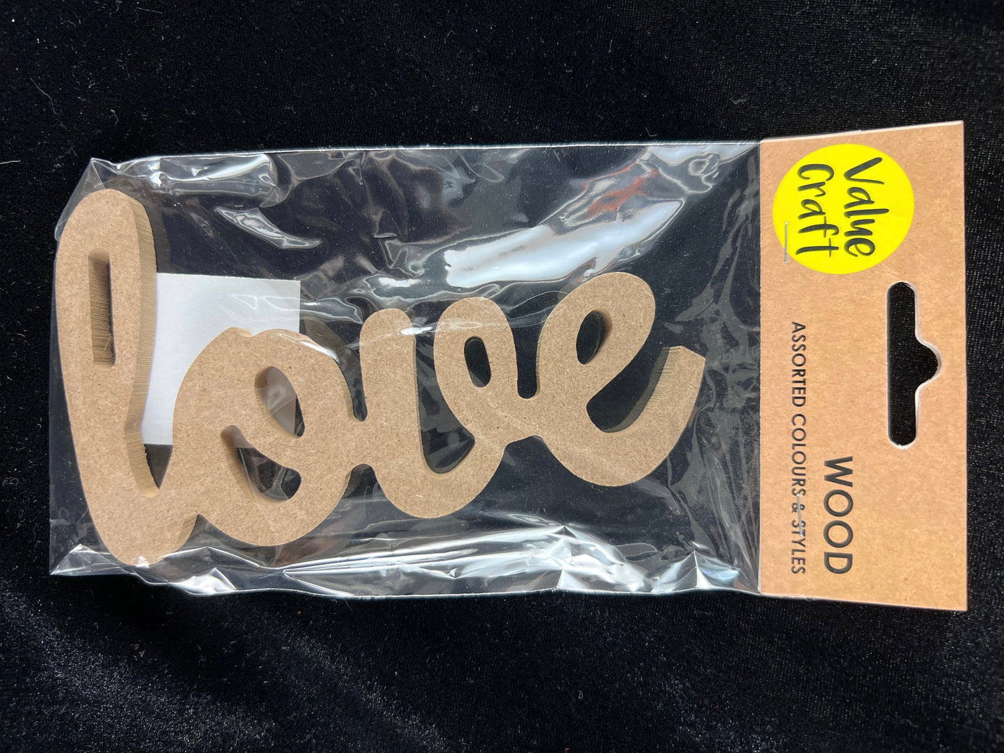 Love Wooden Cut Out
