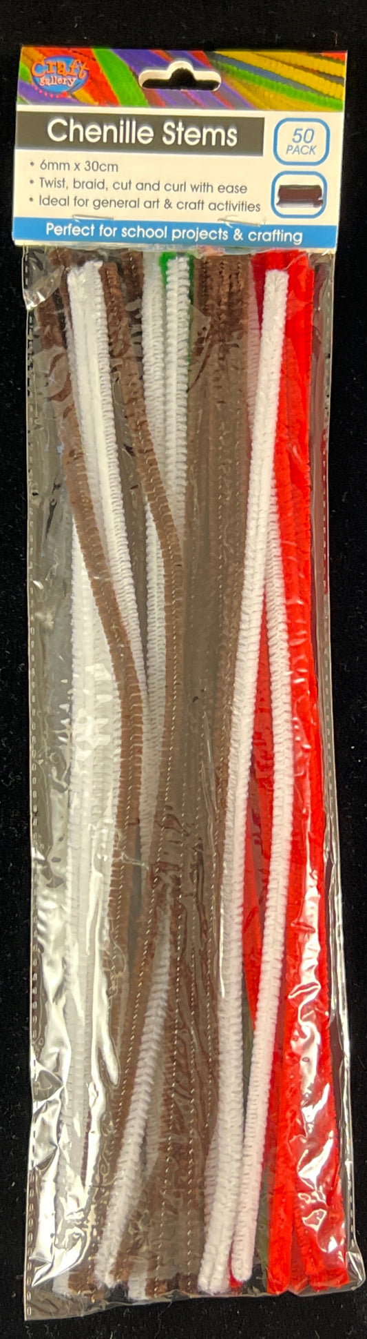 Pipe Cleaners - 4 Colour Mix #2 - Pack of 50