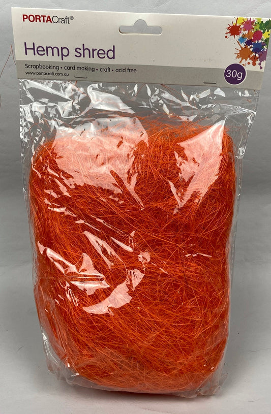 Hemp Shred - 30g - Orange