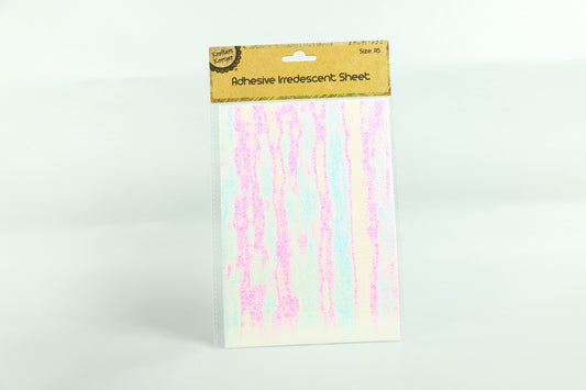 Adhesive Iridescent Sheet - A5 - Pack #3 - One Sheet